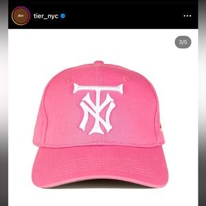 TIER NYC Pink “tny” cap